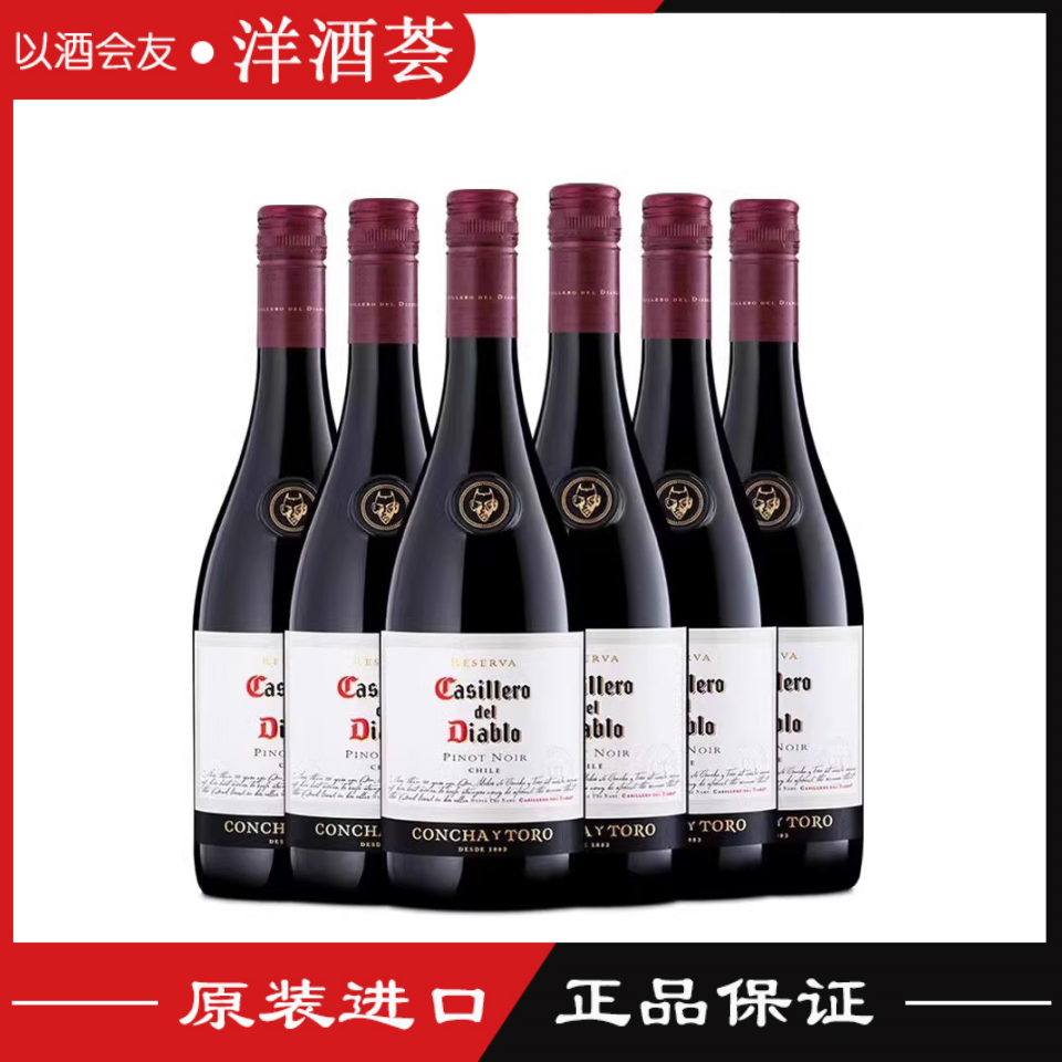 红魔鬼黑皮诺干红葡萄酒红酒