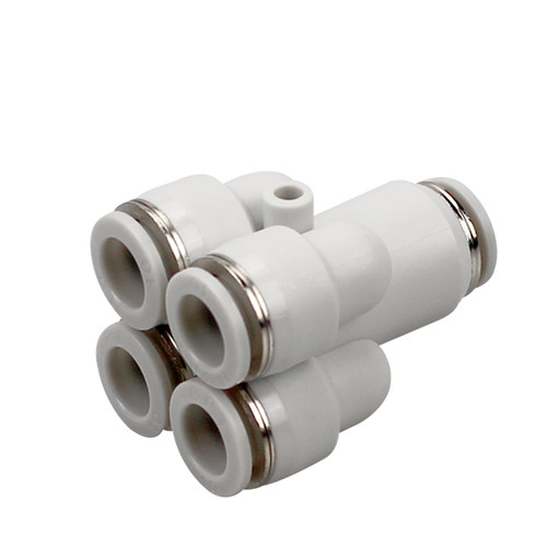 气管五通变径接头快插接头PRG6-4