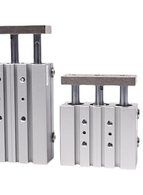 气动三轴气缸MGPM12/16/20/25/32/40/50/63-10/20/25/30/40/50/Z