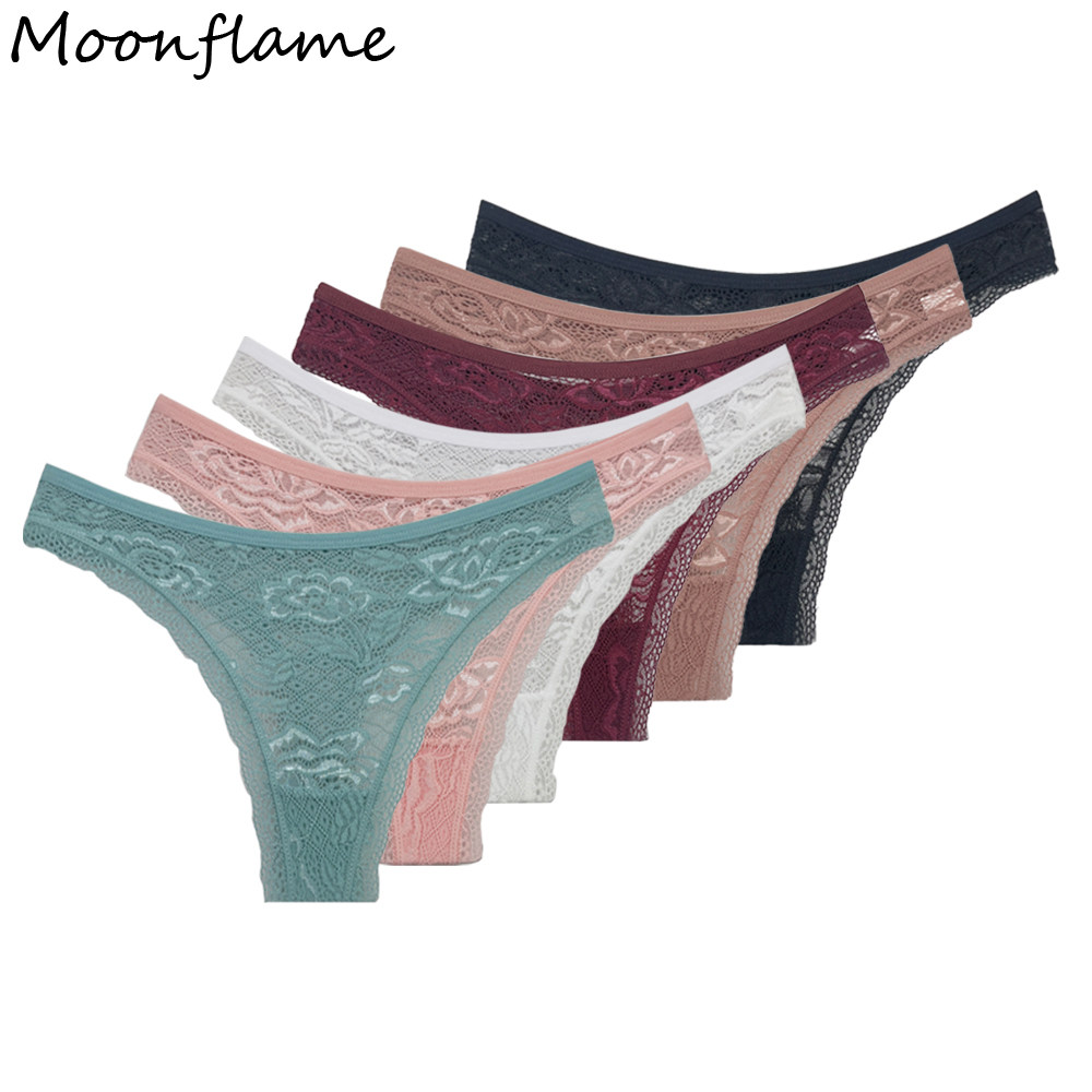 性感蕾丝丁字裤女士低腰纯欲风棉裆内裤女新款t裤无痕