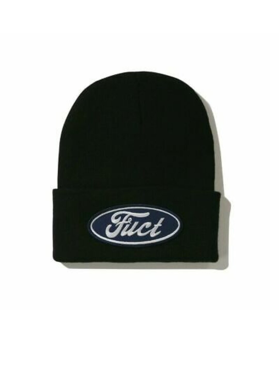 【现货】fuct椭圆形标志无檐针织小便帽ftpfuckthepopulation美潮