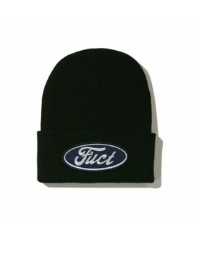【现货】FUCT椭圆形标志无檐针织小便帽FTPfuckthepopulation美潮