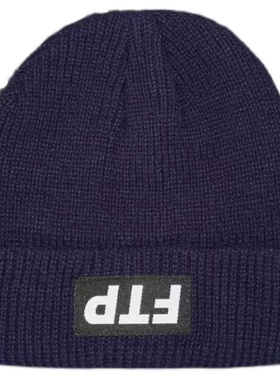 【现货】FTP颠倒标志无檐瓜皮帽针织冷帽美潮FUCKTHE POPULATION