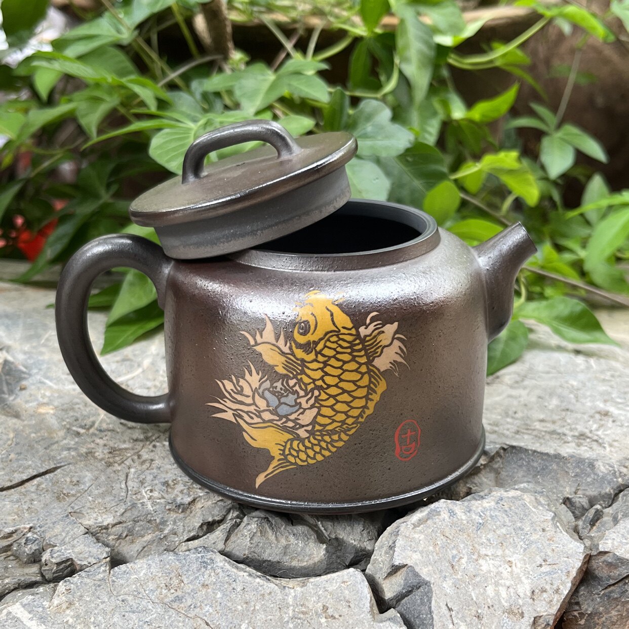 康灵陶品云南建水紫陶全手工天然泥料普洱碧螺春功夫茶具泡茶壶