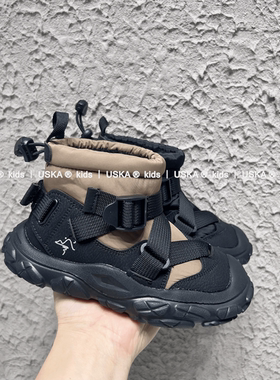 UskA2025年秋冬新款儿童男女童雪地靴加绒加厚东北棉鞋短筒靴保暖