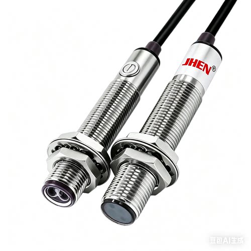 M12漫反射光电开关传感器E3F1-DS15C4三线直流常开常闭24v