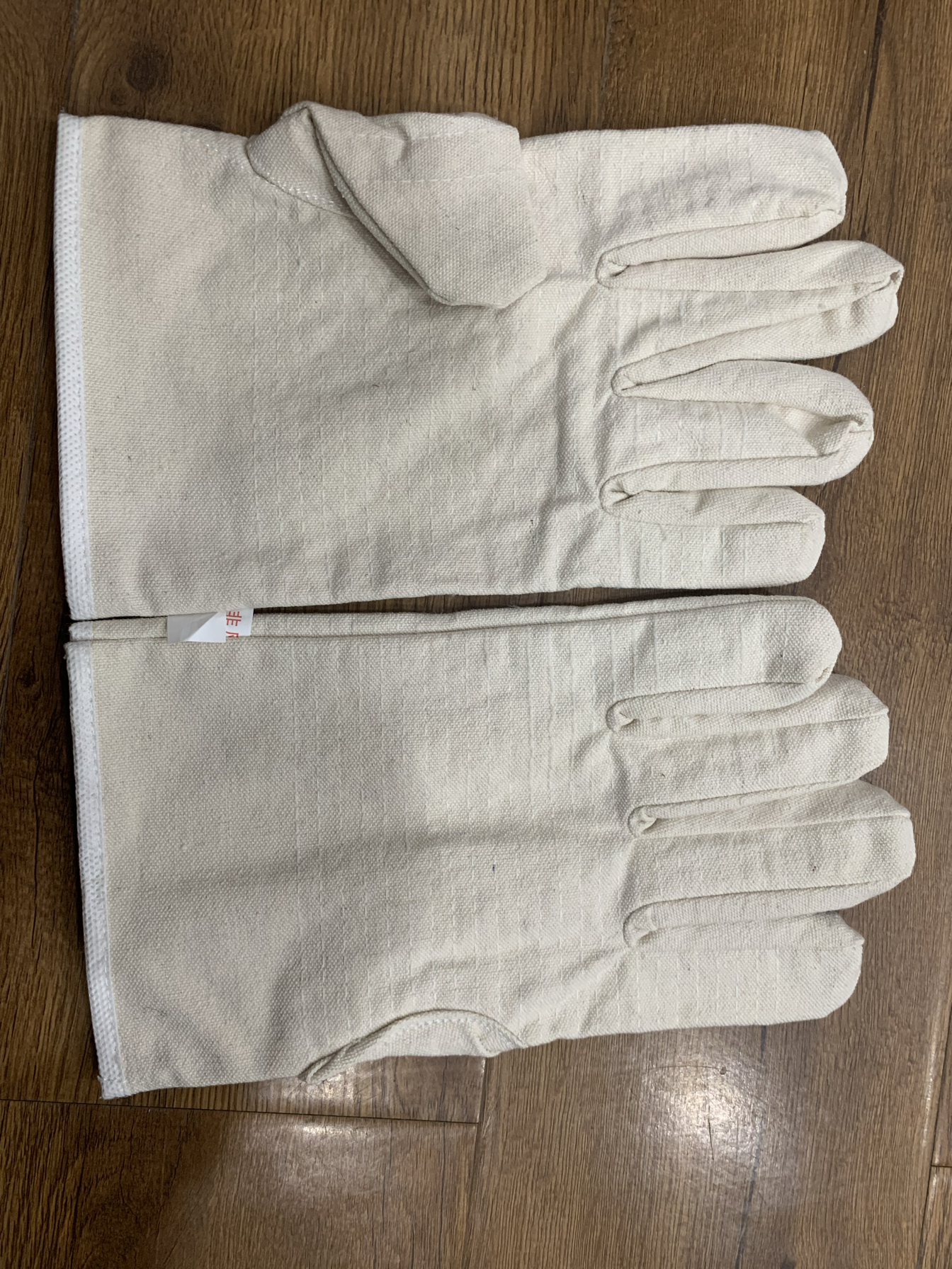 耐磨帆布手套工作电焊机械工地干活搬运防滑双层加厚劳保手套