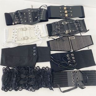 ins风女士腰封绑带宽腰带系带塑身时尚 饰皮带 外穿配饰衬衫 裙装
