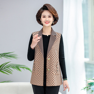 西装外套2022春秋新款马夹洋气