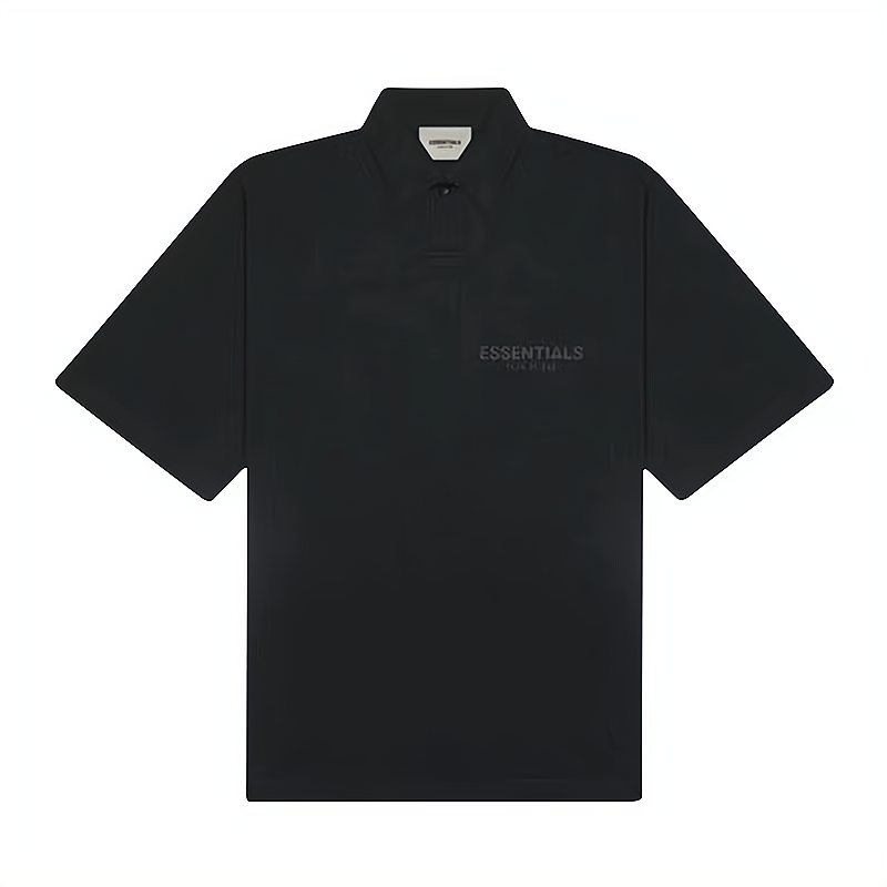 fog fear of god essentials新款复线高街反光短袖t恤polo衫潮流