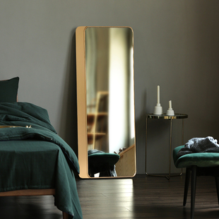 全身镜落地ins风家用穿衣镜衣帽间试衣镜客厅壁挂镜挂墙式 大镜子