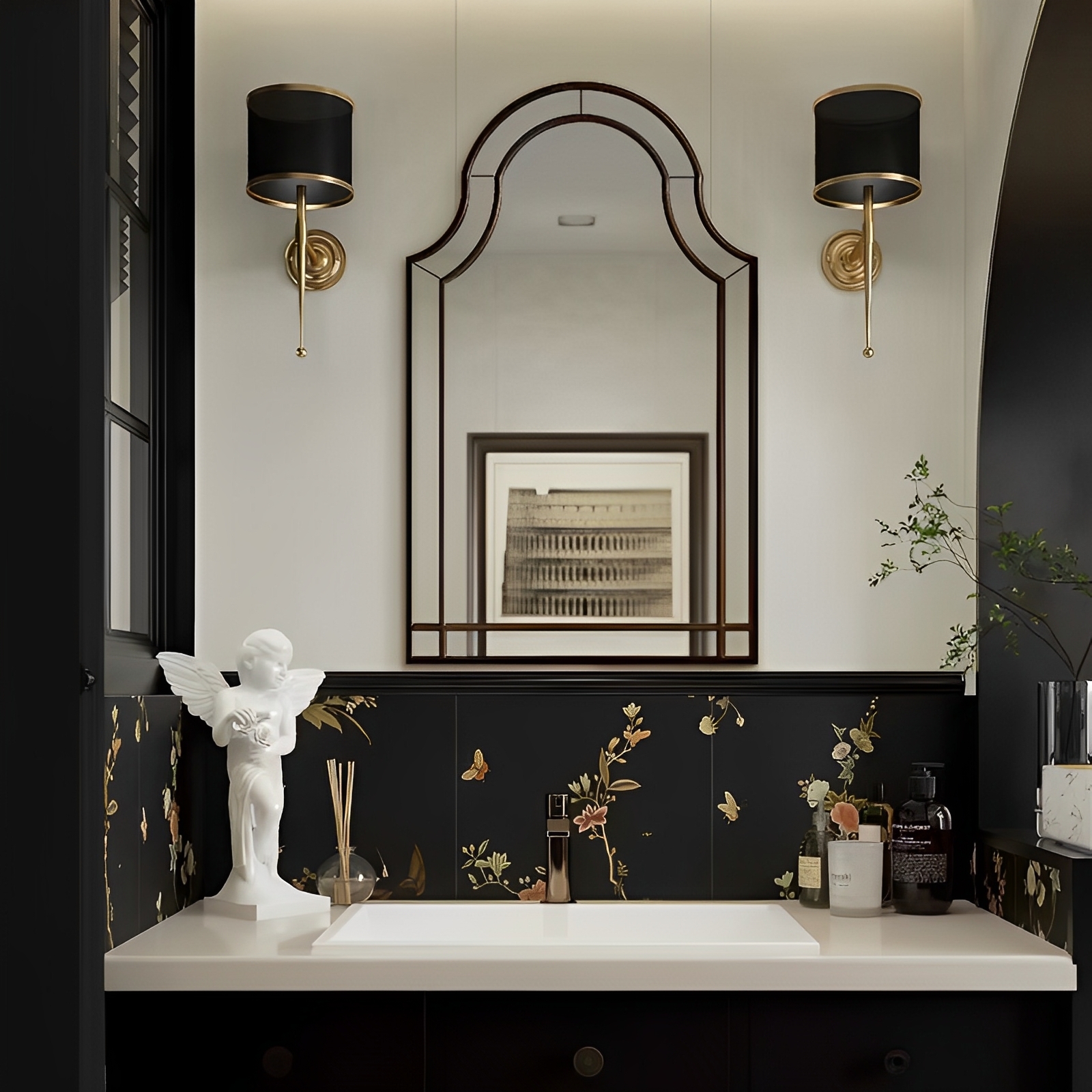 欧式智能浴室镜高档梳妆化妆挂镜