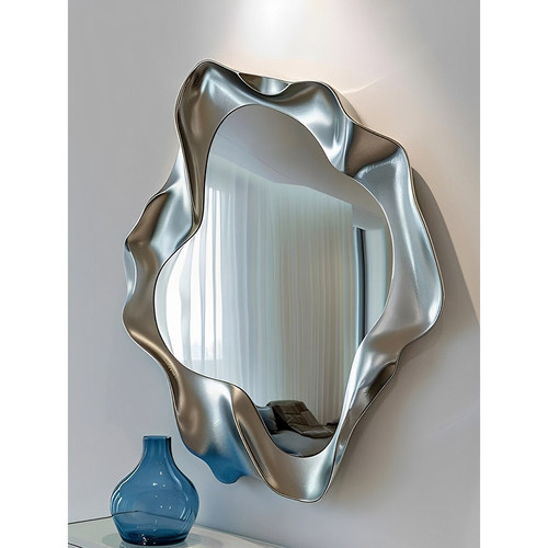 法式浴室镜高颜值梳妆镜不规则