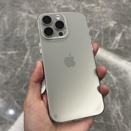 超薄好看外壳iPhone15ProMax适用苹果17手机壳新款16/14/13高级全包型手机壳相机透明软壳TPU精孔镜头保护