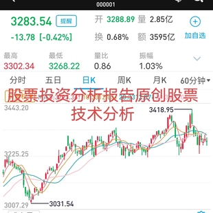 代写股票技术分析期货外汇分析报告财务分析报告行业调查分析报告