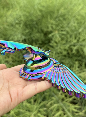 豹子车标立标金属标XJL XFL XF XJ XEL XE改装机盖车头标原车立标