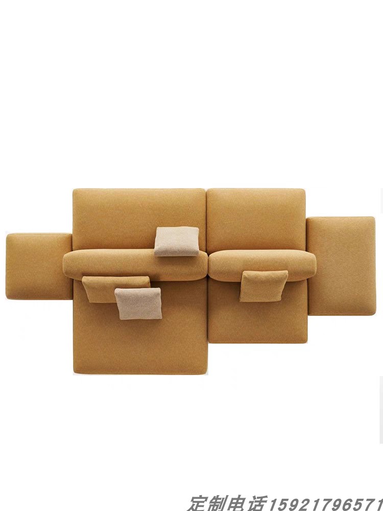 海棉是北欧别墅模块沙发