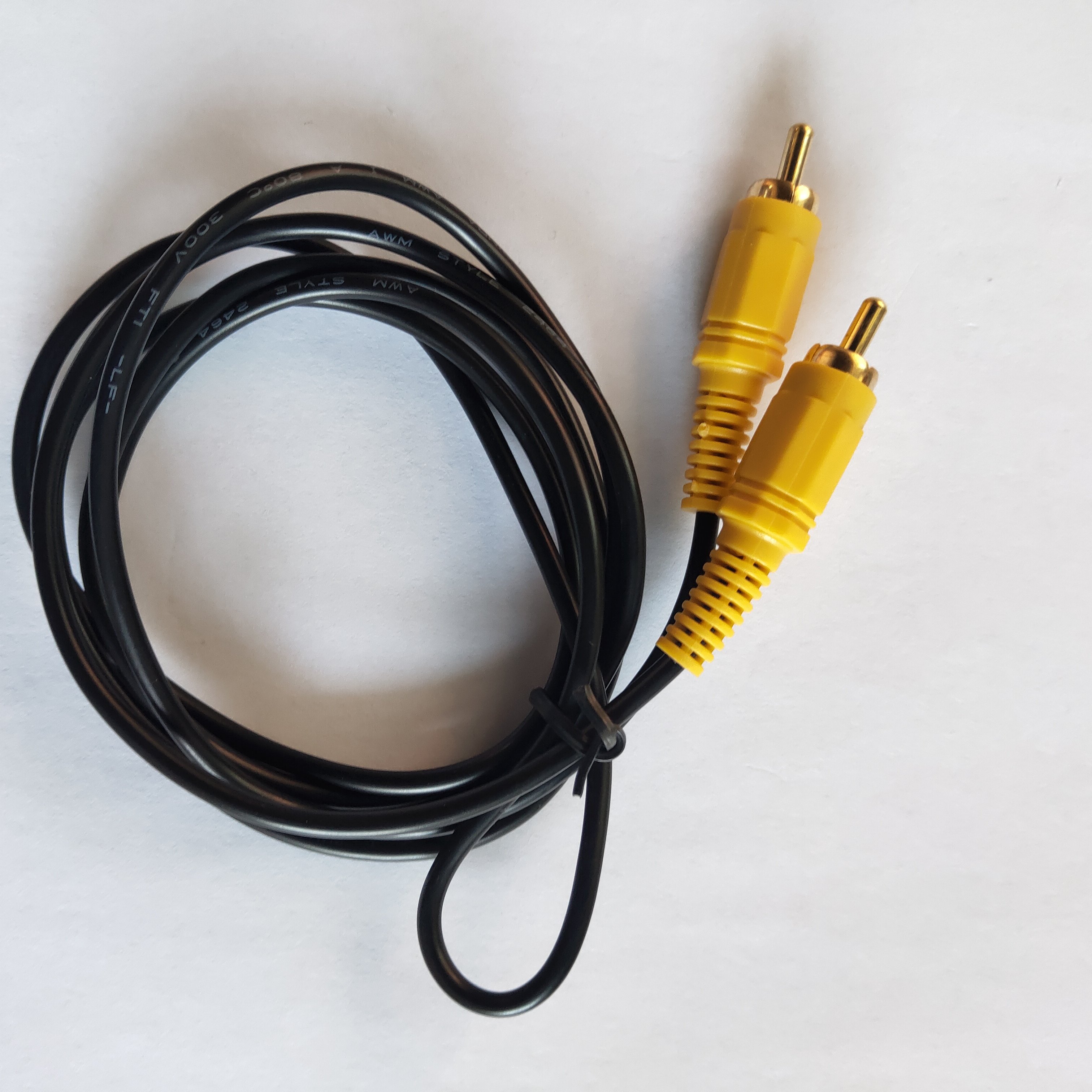 同轴线电视机音频线rca音频线av线莲花公头数字音箱线1.5米