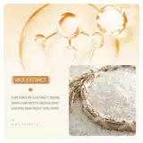 Рис сырого набора по уходу за кожей риса с отбеливанием кожи набор для ухода за кожей сыворотки сыворотки