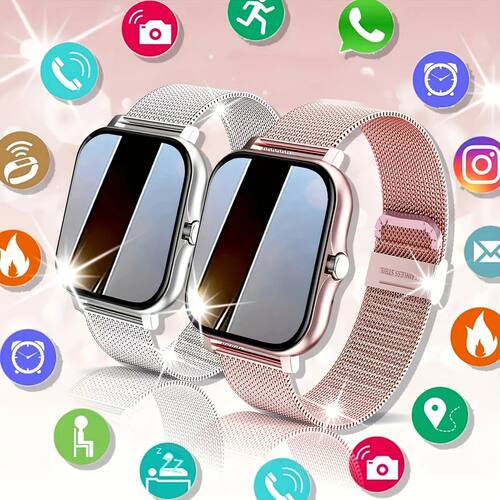 Da Fit Bluetooth calling women SmartWatch Waterproof blood o