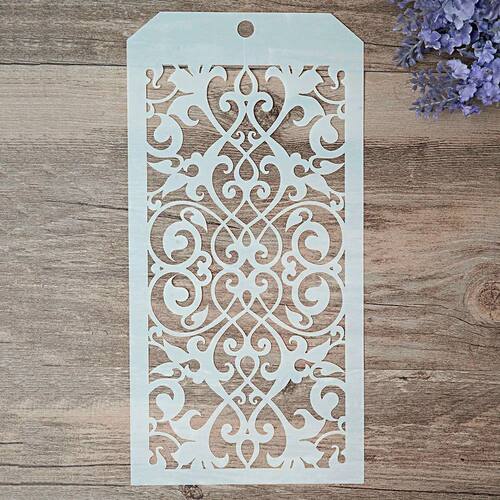 12*24 cm DIY Craft Seamless  Stencil for Painting Scrapbooki