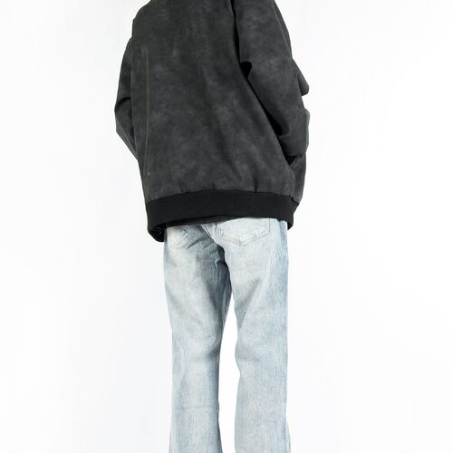Jeans Men's rend American Retro Old Washed White Green Popul
