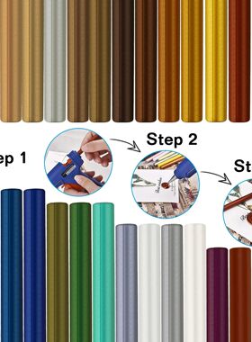 10pcs/Set Seal Wax Sticks For Melting Glue Gun Sealing Wax S