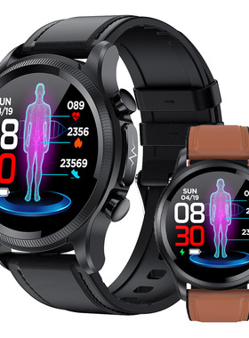 E400 Smart Watch Real-time Non-invasive Blood Sugar Ecg+ppg