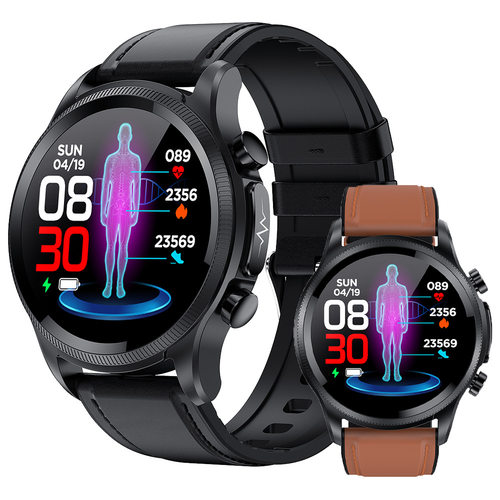 E400 Smart Watch Real-time Non-invasive Blood Sugar Ecg+ppg