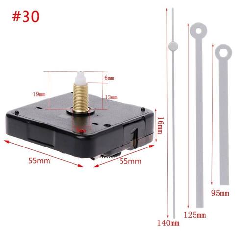 DIY Wall Clock Movement Mechanism Hands Wall Decoration Repa