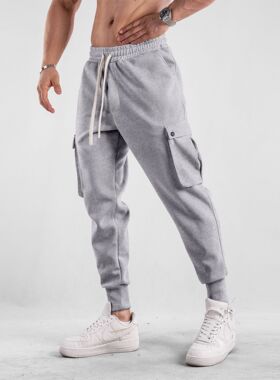 New 2024 Multi-pocket Large Size Men's Overalls Trousers For