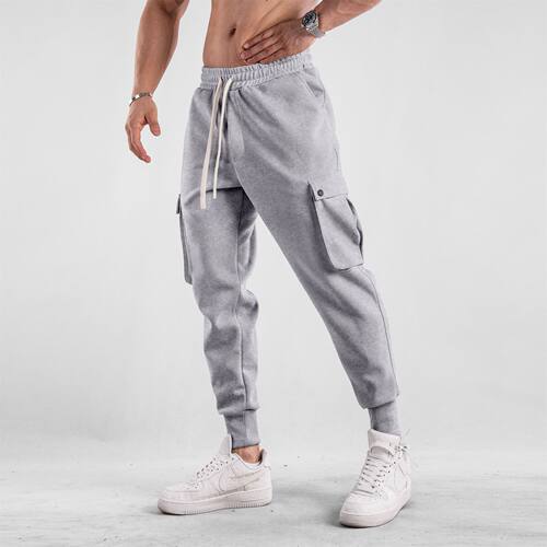New 2024 Multi-pocket Large Size Men's Overalls Trousers For
