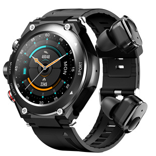 T92 Smart Watch Bluetooth Headset 2-in-1 Tws Watch Dialing D