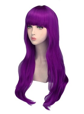 s Long Hair Curl splay Lori Purple Long Fluffy Double tail D