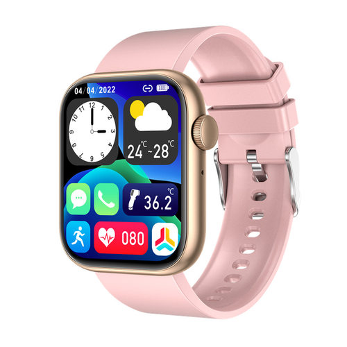 Qx7 Bluetooth Call Smart Watch Body Temperature Heart Rate B