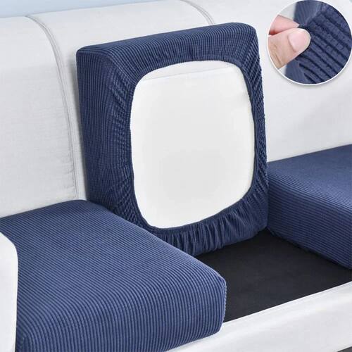 1pc Jacquard Sofa Seat Cushion ver Chair ver Sretch Washable