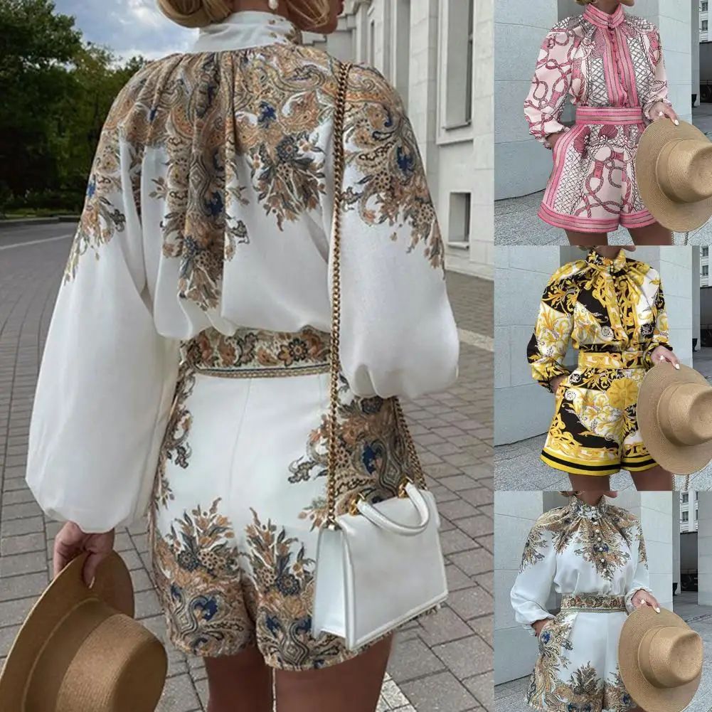 1 Set Temperament Women Outfit Elegant Office Lady Suit Sing