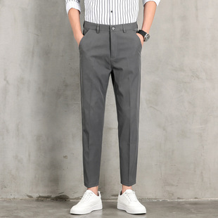 Style rendy Nine Men Trousers Korean point Slim