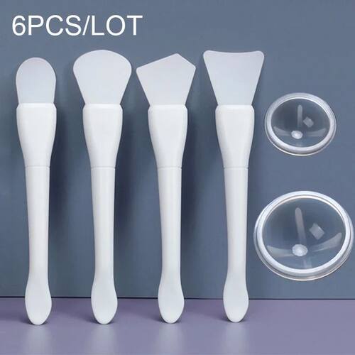 6pcs/lot Sealing Wax Stamp Cleaner Tool Spoon Silicone Clean