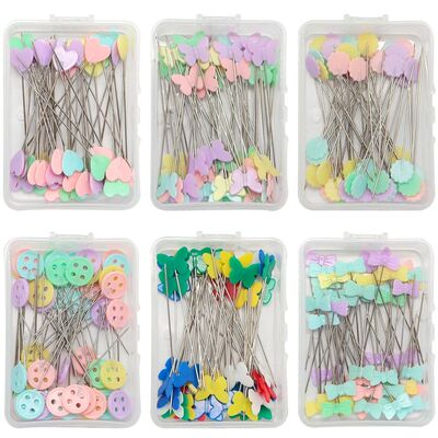 50 PCS/Box Stainless Steel Embroidery Patchwork Dressmaking