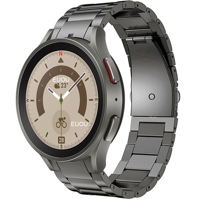 Suitable For  Galaxy Watch5 Watch5 Pro Crescent Titanium Wat