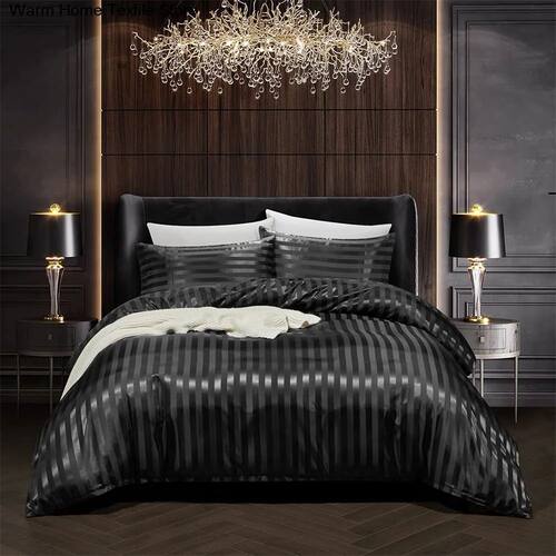 Luxury Satin Bedding Set Duvet ver With Pillowcase European