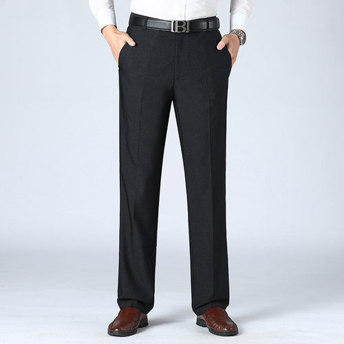 Thick Casual Trousers, Men's Suit Trousers, Middle-aged And