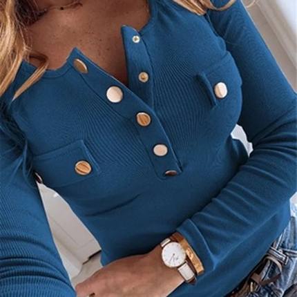 2024 Women Autumn Knitted Sweater O Neck Pullover Long Sleev