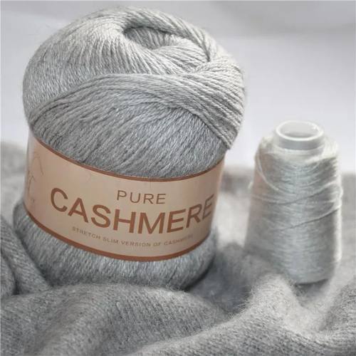 Pure Mongolian Cashmere Yarn Crochet Hand-knitted Cashmere K