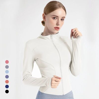 S-3XL Women's Tracksuit Jacket Slim Fit Long Sleeved Fitness