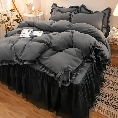 3/4pcs Bedding Bed Linen 2 Bedrooms Bluey Comforter ver Pill
