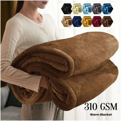 Soft Blanket for Fall Winter Spring All Season Thicken Warm