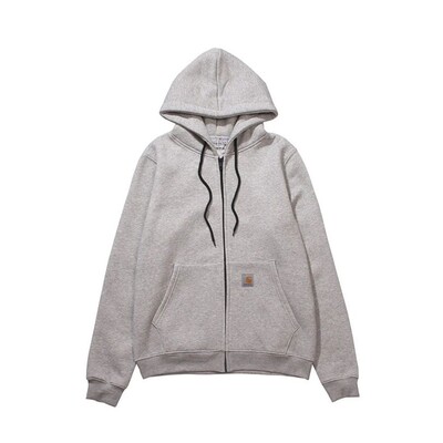 T cardigan zipper hooded sweatshirt loose casual sports men
