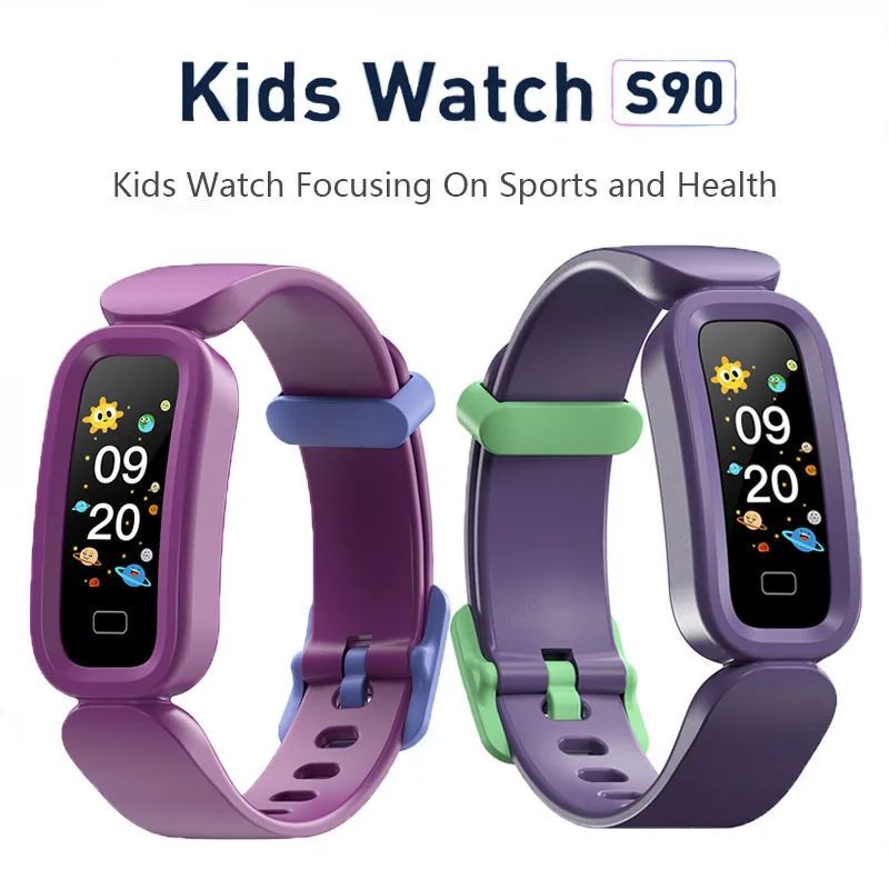 Kid's Watch S90 Smart Bracelet Children Clock Bluetooth Wate-封面